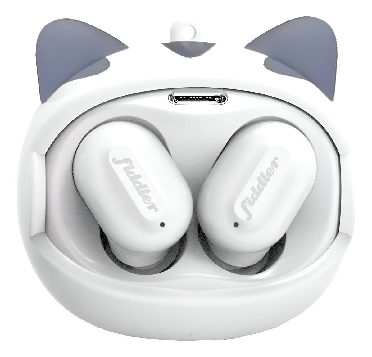 Audífono Bluetooth Cat Kawaii Rolling Face Macrotel Fd-g05dg