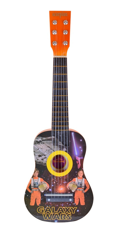Guitarra Scorpion Didáctica Juguete P/niños 25 Galaxy 02377