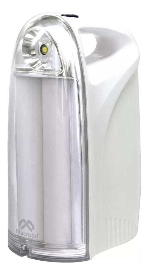 Tubo Led Portable De Emergencia Macrotel Color Blanco