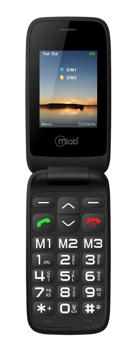 Telefono Shell Sos 4g Lte Senior Phone Liberado Mlab 09204