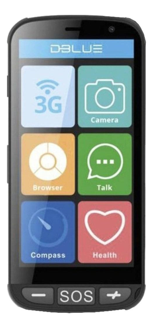 Tecnolab Senior Phone Tl106 Dual Sím 8 Gb Negro 1 Gb Ram