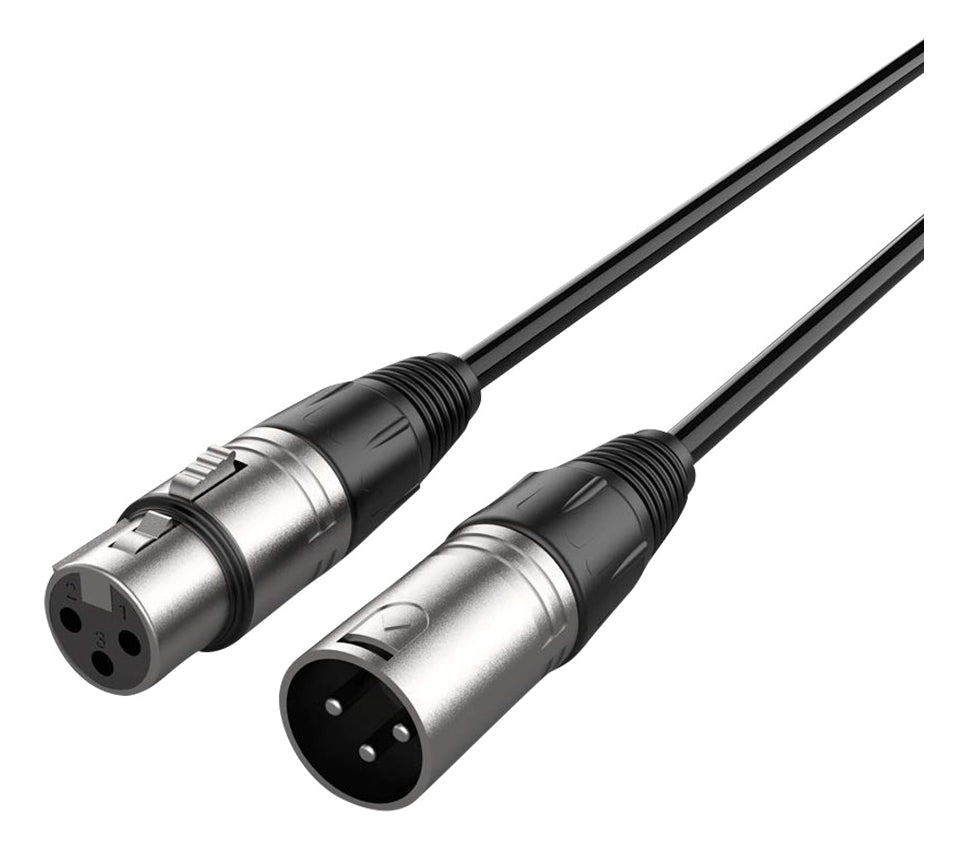 Cable De Audio Xlr Macho A Hembra De 10 Mts Ulink 0150209