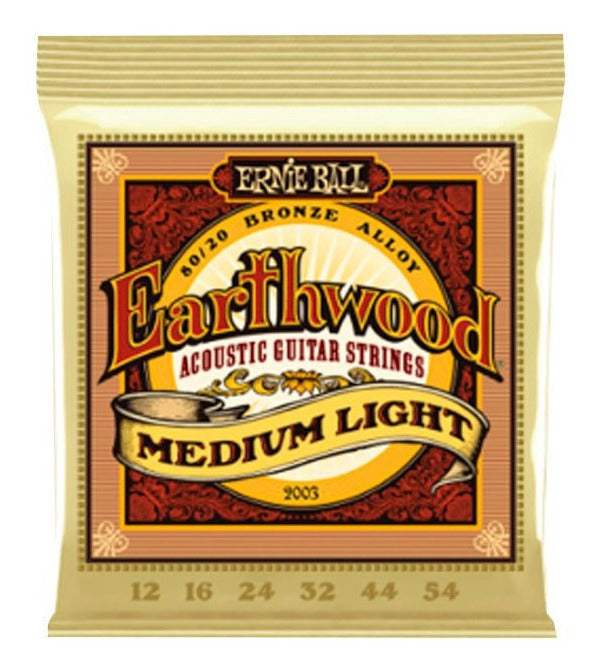 Cuerdas Para Guitarra Medium Light 80/20 / P02003