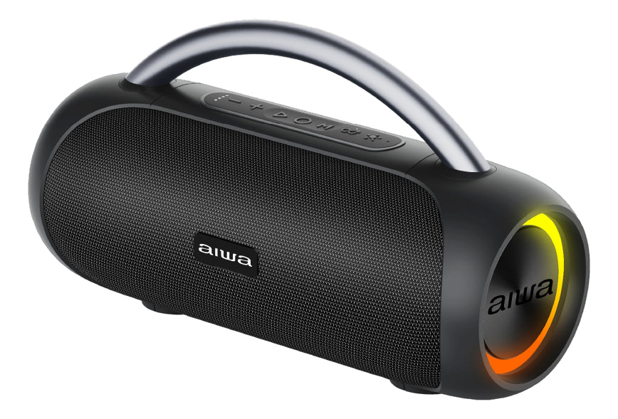 Parlante Portatil Bluetooth Waterproof Rgb 20w Aiwa Aws10btb