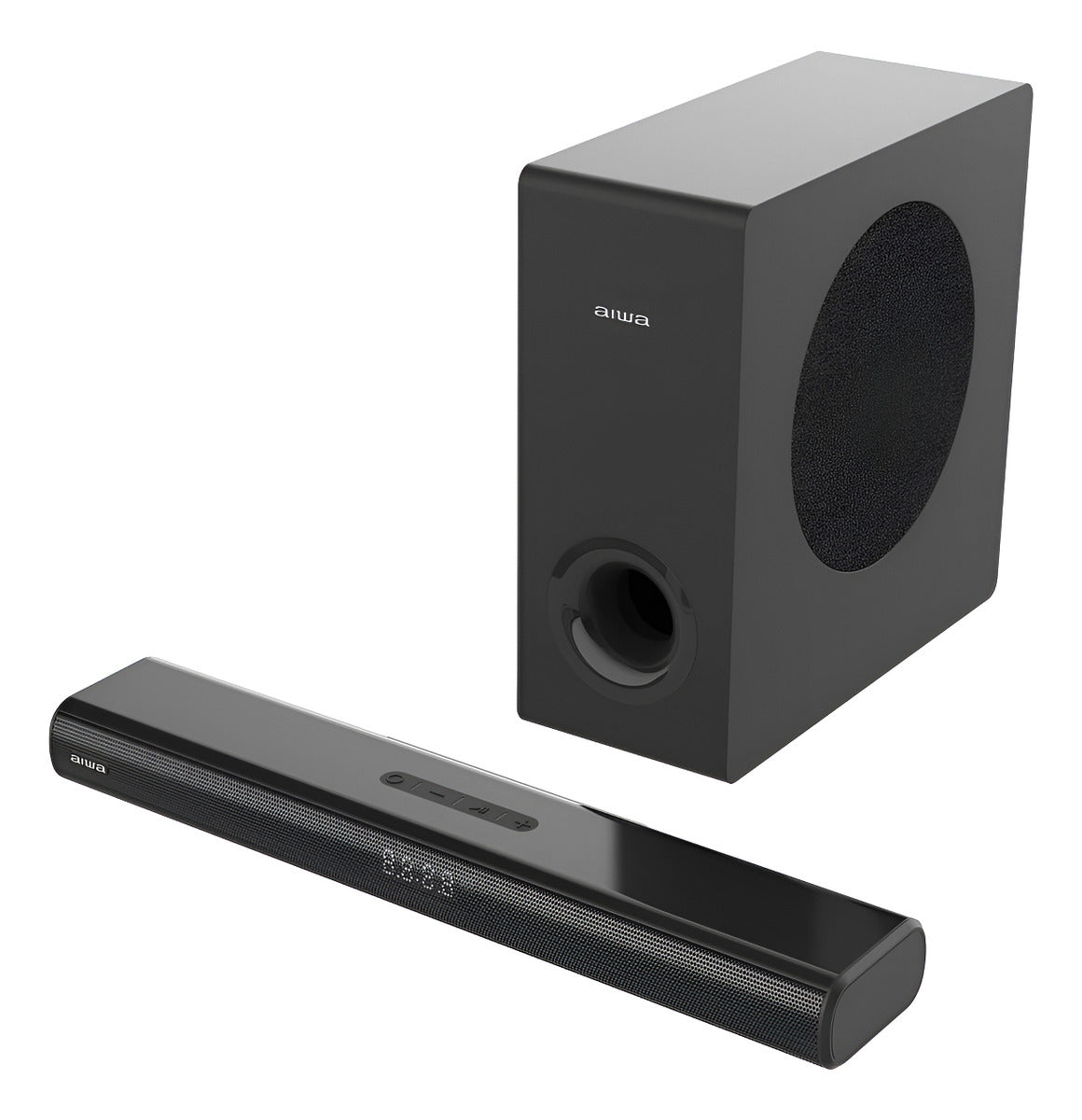 Soundbar Subwoofer Home Theaters 80w 2.1ch Aiwa Aw-sbc800ww