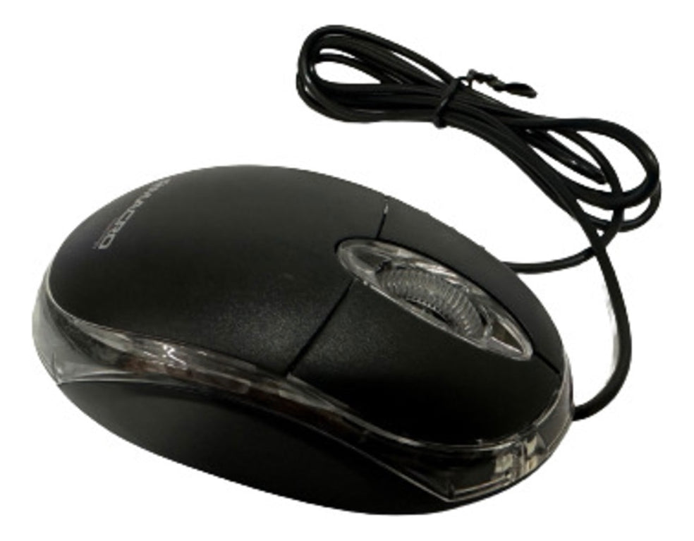 Mouse Macro Tecnology 3 Botones Ergonomico 1200dpi Mou-2228