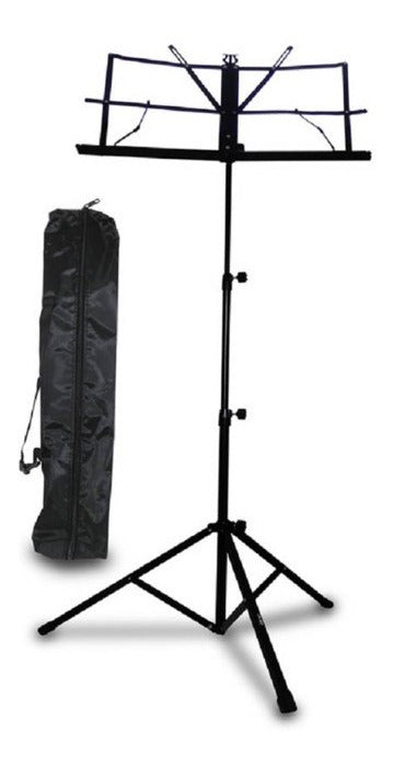 Atril Nutech Porta Partitura Negro C/f 5804