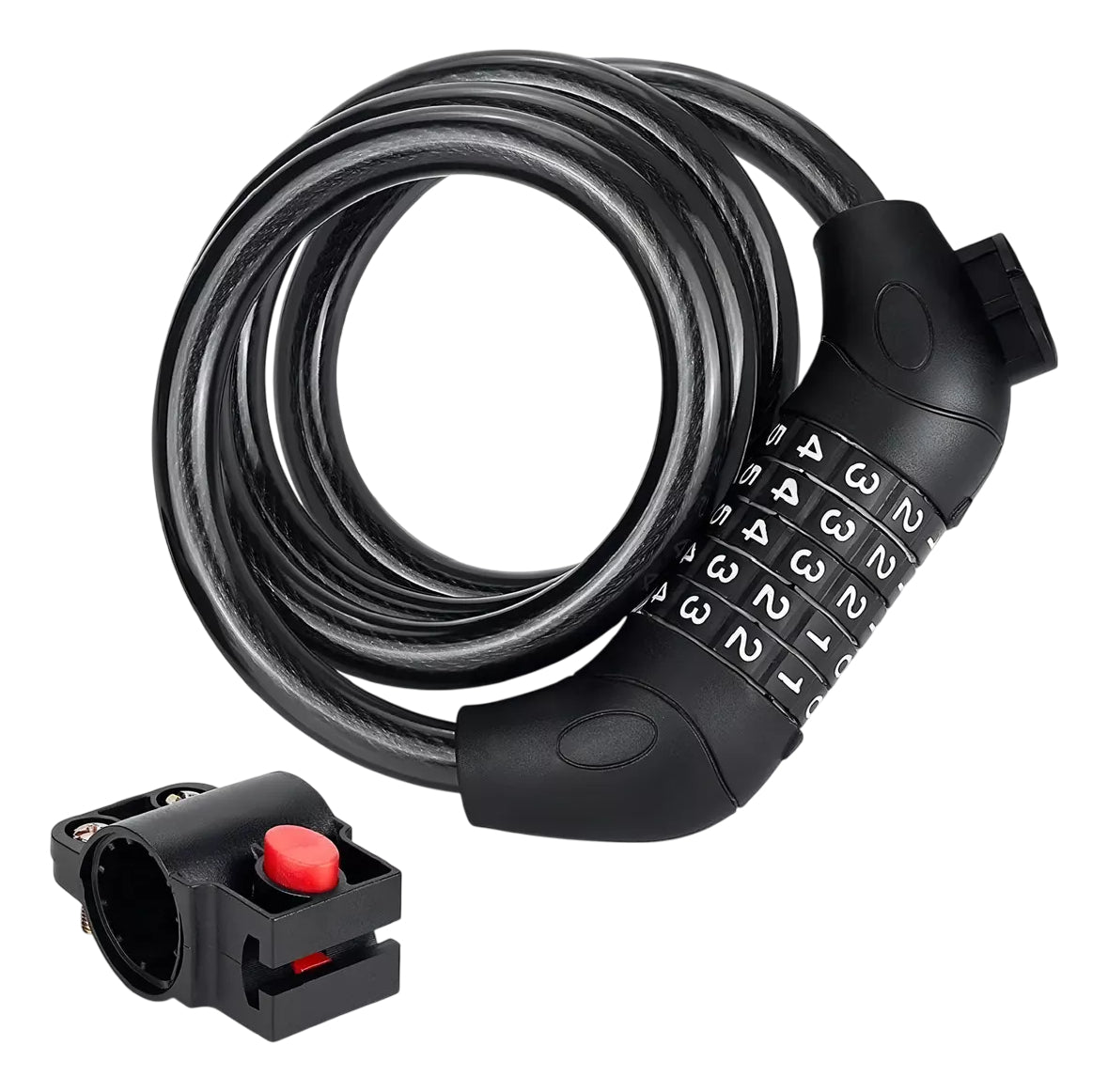 Candado Para Bicicleta/moto Contraseña Nice Ideal 14342