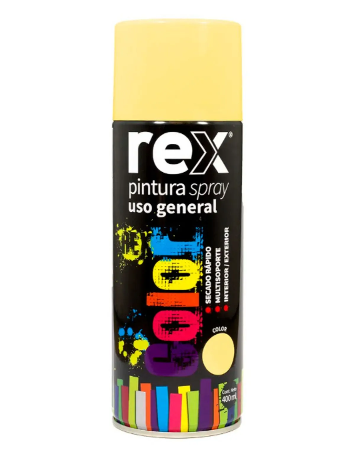 Pintura Spray General Color Beige 400 Ml Rex 60006