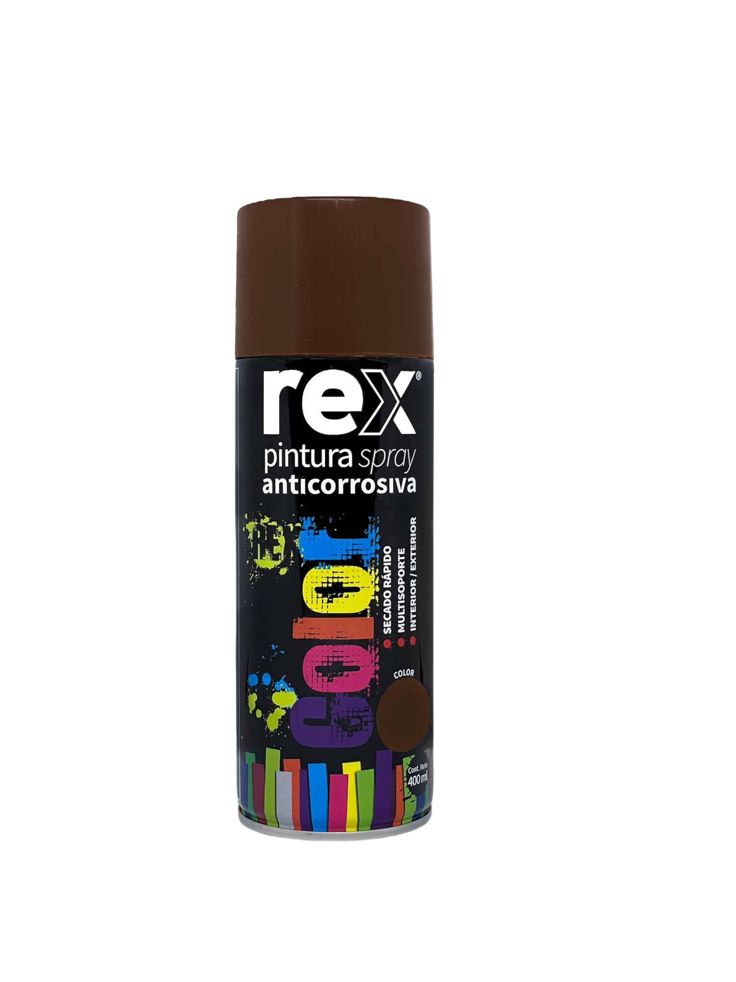 PINTURA SPRAY ANTICORROSIVO ROJO 400ML Rex 60037