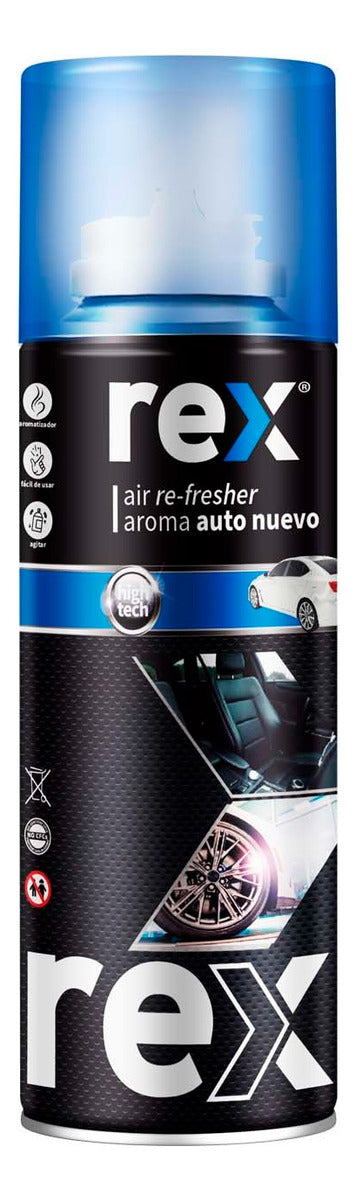 Eliminador De Olores Ac Auto Nuevo 200ml Rex 30139