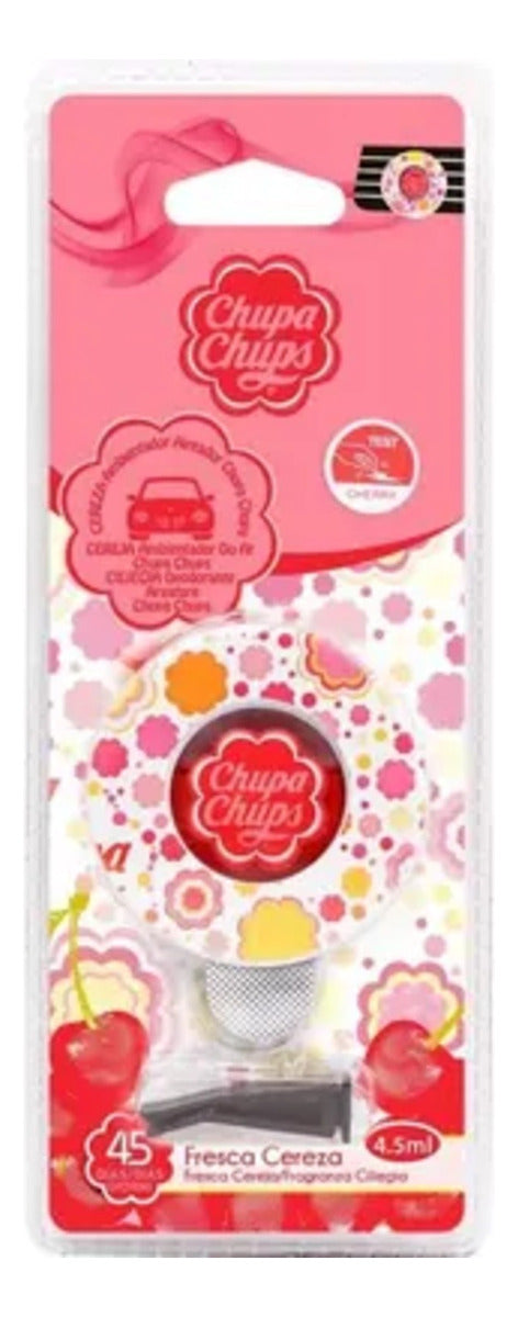 Aromatizante Para Auto Crema De Cereza Chupa Chups Chp801