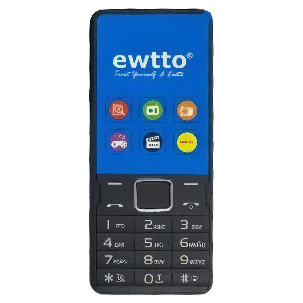 Telefono 4bandas Liberado Detector De Billete Ewtto Et-n1858 Color Azul