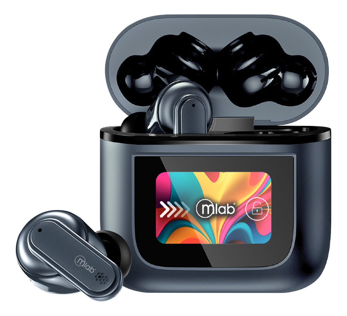 Audifono Tw Anc Enc Travel Atmosphere Touch Scree Mlab 09365