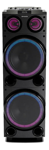 Parlante Karaoke Bluetooth Radio Fm 50w X2 Aiwa Aw-poc14