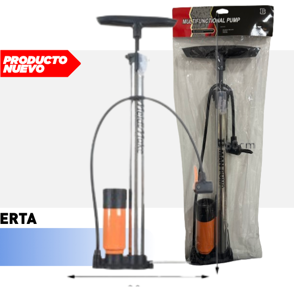 INFLADOR MULTIFUNCTIONAL PUMP 7 BAR/120PSI