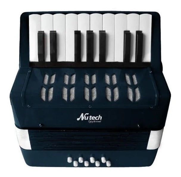 Nutech Acordeon De Niño 17 Notas Negro / Nutech 5411