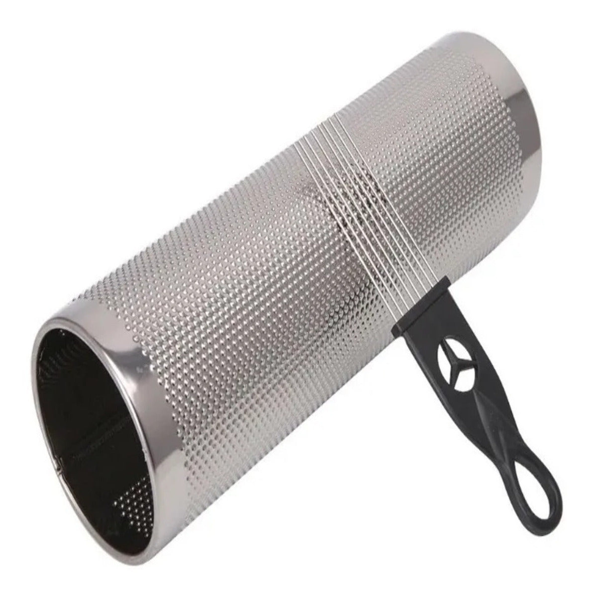 Guiro Metal 13x5 Pulgadas Color Plateado Hendrix Hx0009