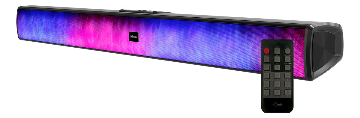 Soundbar Flaming Smoke Hdmi Optico Bluetoot Sb500 Mlab 09341