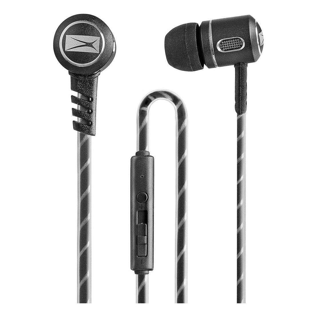 Audifono In-ear Con Mic Corded Black Altec LanSíng 09015