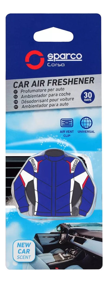 Aromatizante Chaqueta Olor A Auto Nuevo Sparco Spa520