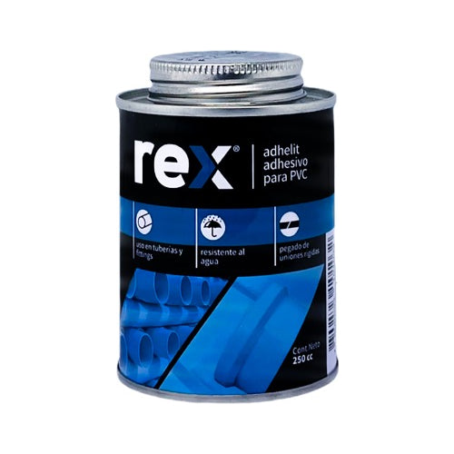 AdheSívo De Pvc Frasco Metálico 250ml Rex 30408