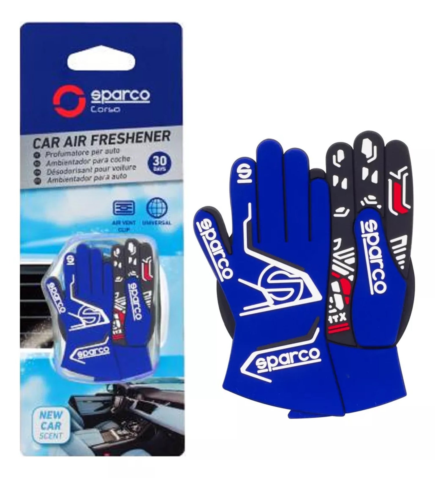 Aromatizante Guante Olor A Auto Nuevo Sparco Spa530