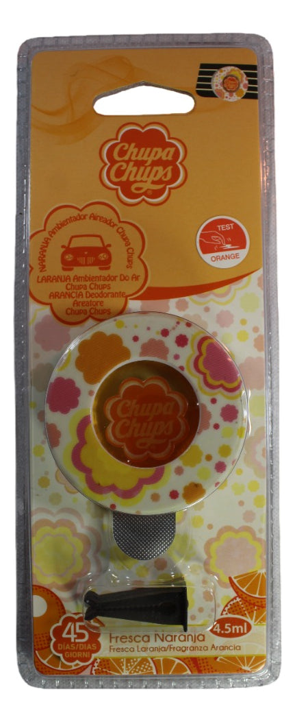 Aromatizante Para Auto Crema De Naranja Chupa Chups Chp803