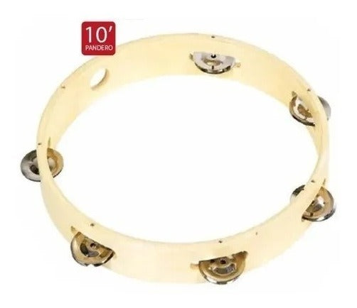 Panderos Dblue 10 Pulgadas Ipcs/opp Dbg411
