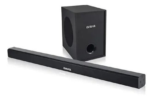 Parlante Subwoofer Soundbar Aiwa Sb-006ld + Barra De Sonido
