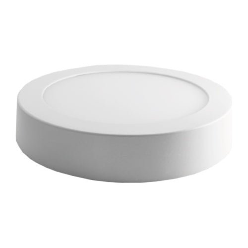 Panel Led Redondo Sobrepuesto 12w/6000k Megabright 50400036