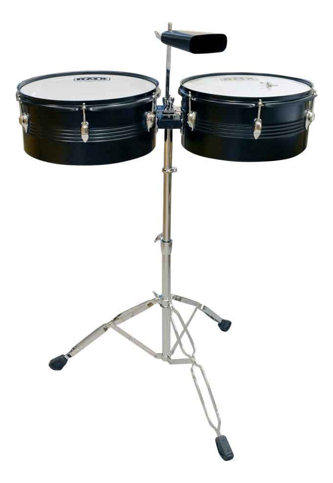 Timbaletas Rmx 13 Y 14 + Atril + Baquetas + Llave Xrd-1314b