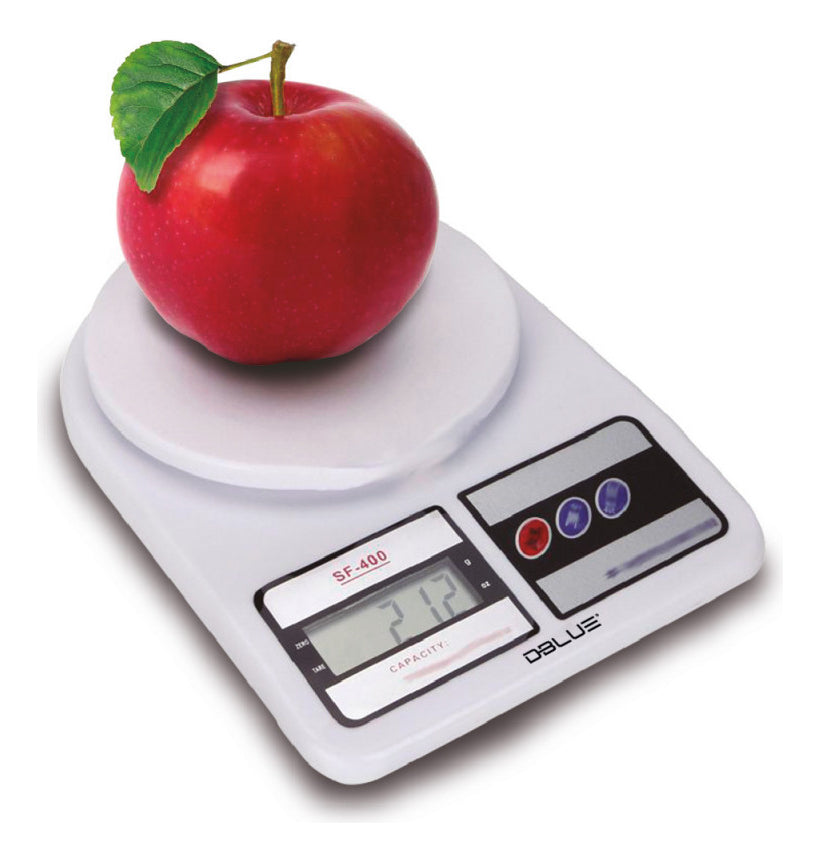 Pesa Digital Para Cocina Hasta 7kg Dblue Dbpdws33w