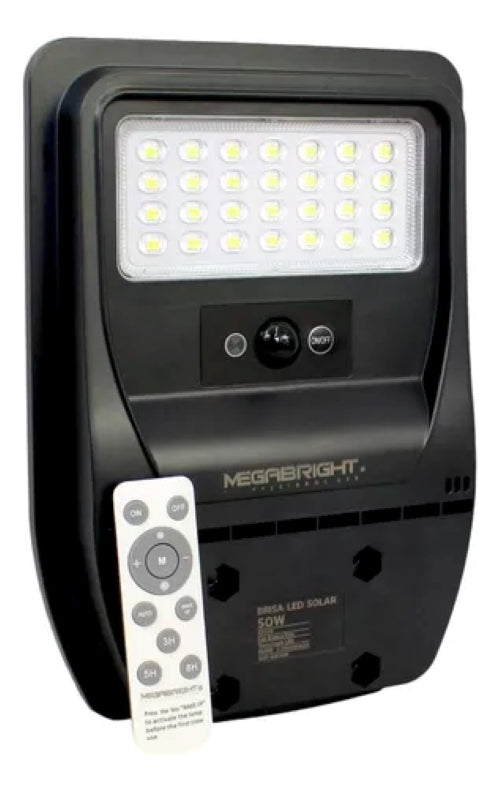 Luminaria Solar Brisa Led 50w 6500k Megabright