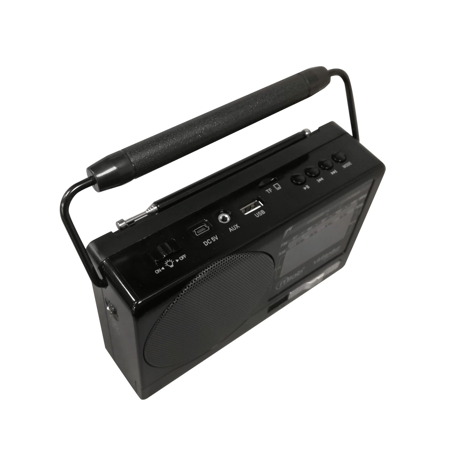 Radio Retro Mlab Viterbo 9145 Bluetooth Usb Fm Negro