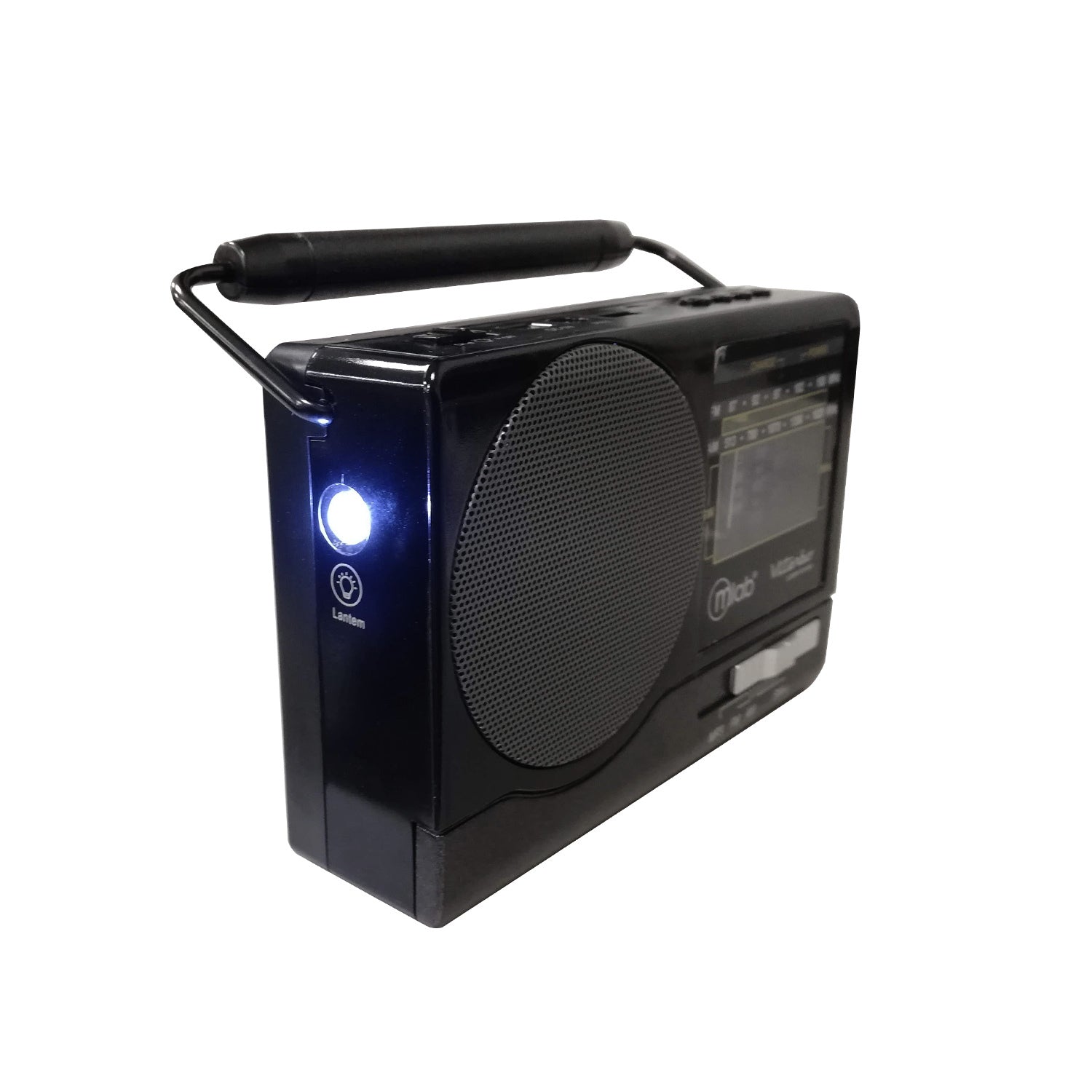 Radio Retro Mlab Viterbo 9145 Bluetooth Usb Fm Negro