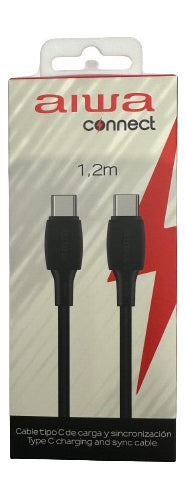 Cable Usb Type C A Type C 1.2mts Aiwa Awcs1cc4b