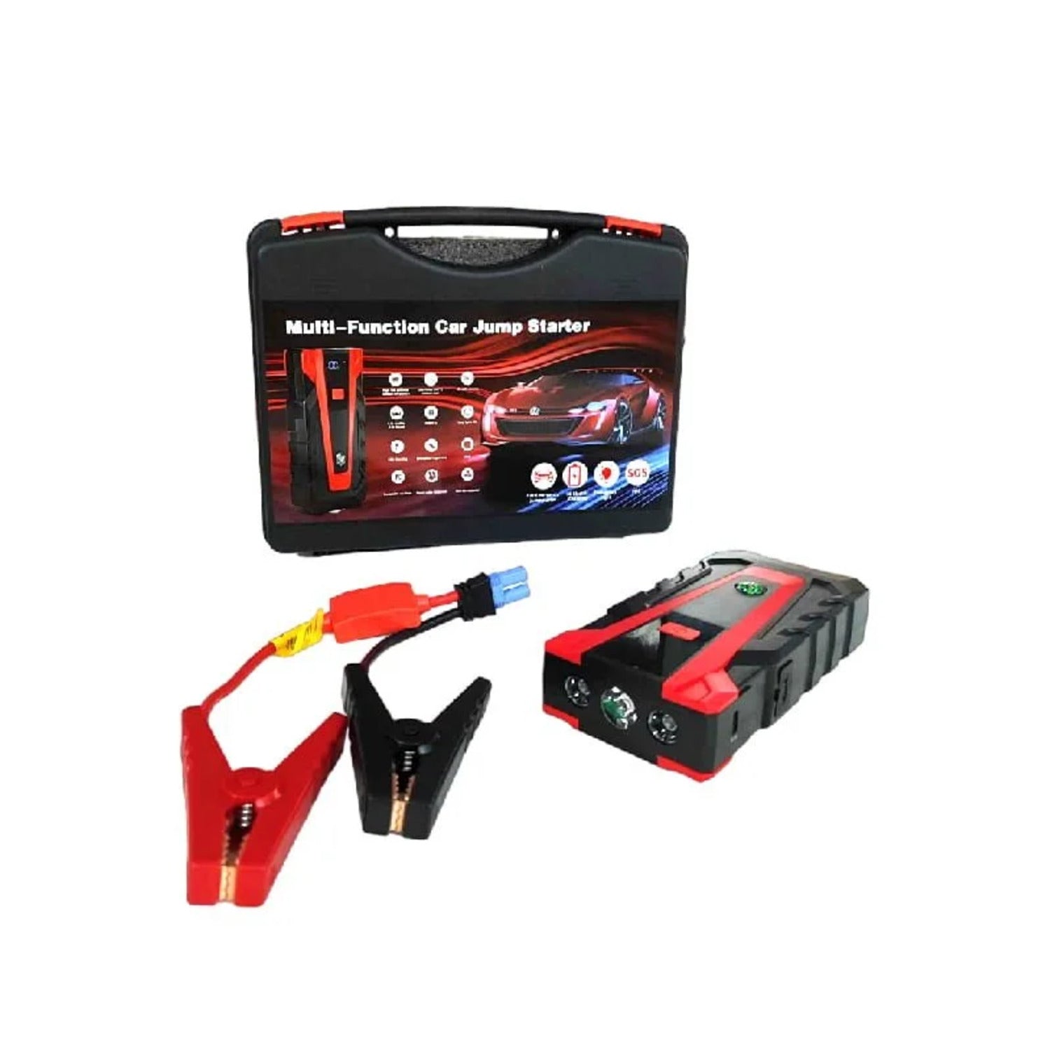 Partidor Bateria De Automovil/motos 12000 Mah Generico 12430