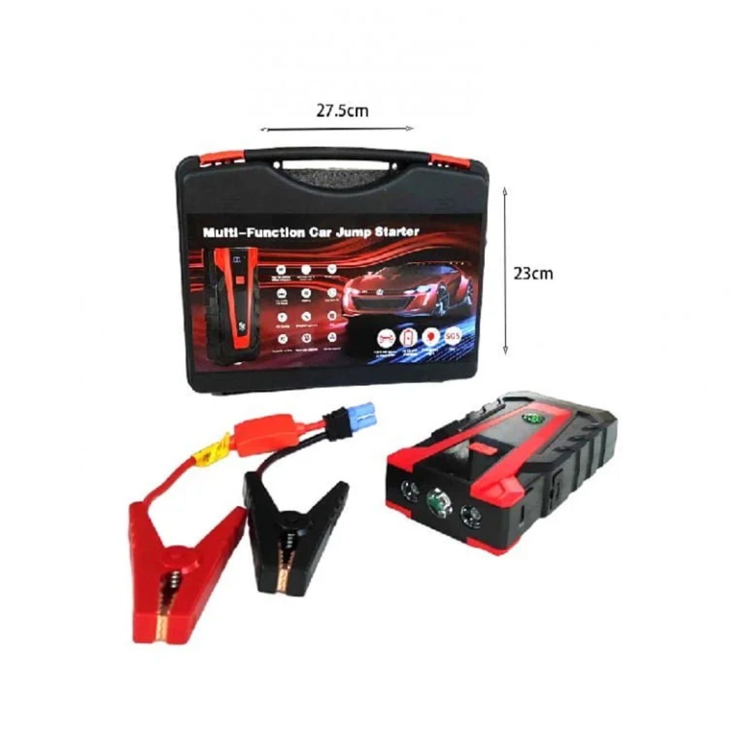 Partidor Bateria De Automovil/motos 12000 Mah Generico 12430