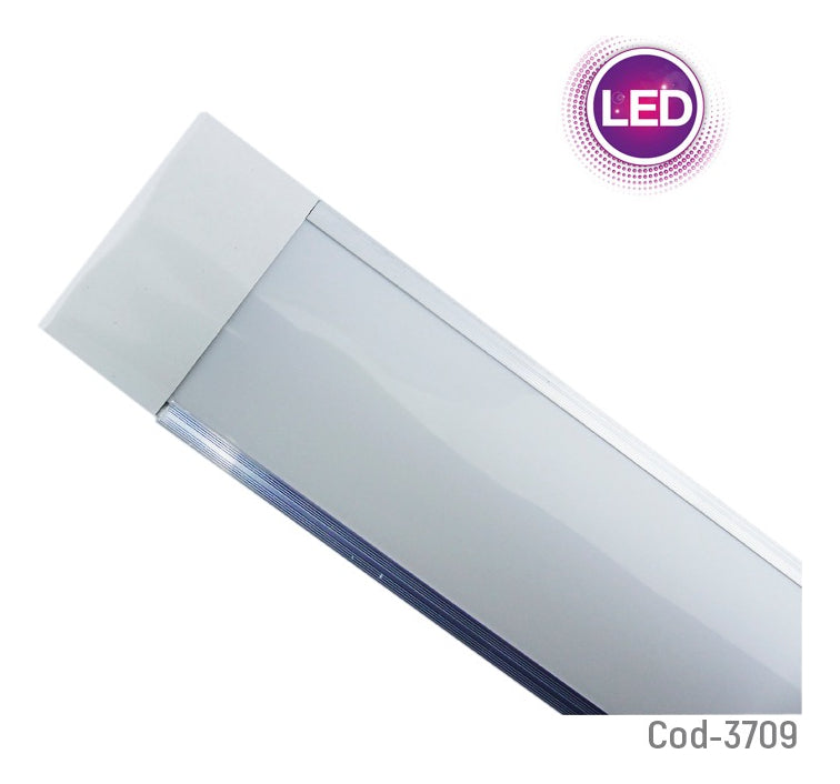 Lampara Led 120cm Aluminio 60/50w Luz Blanca Universal 3709