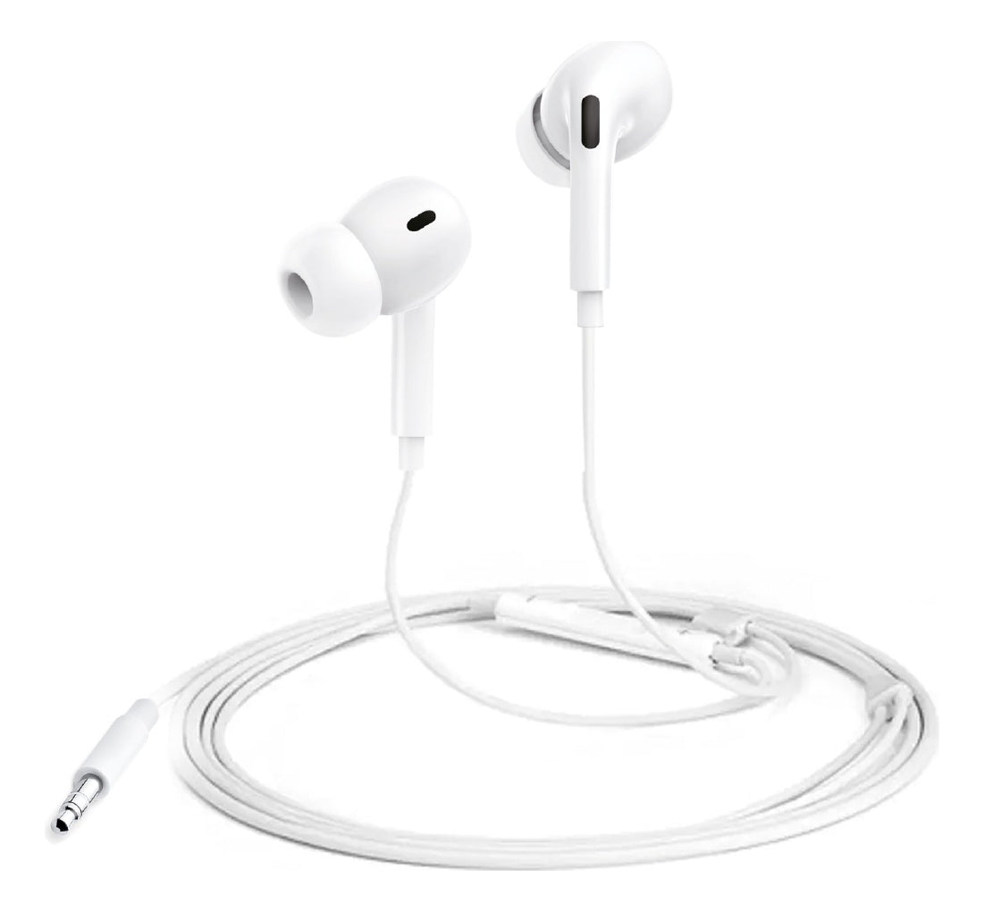 Audífonos In Ear Wired 3.5mm M/libre Blanco Mlab 08976