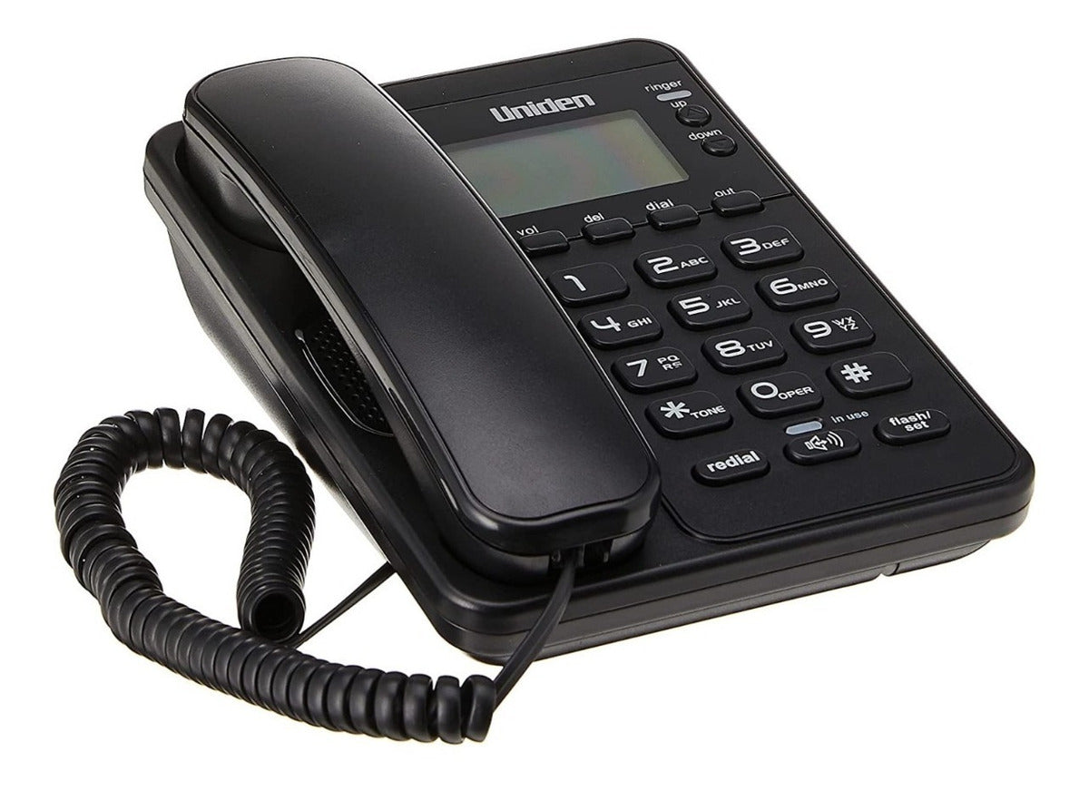 Teléfono Fijo Sobremesa M/libres C/id Blanco Uniden As6404