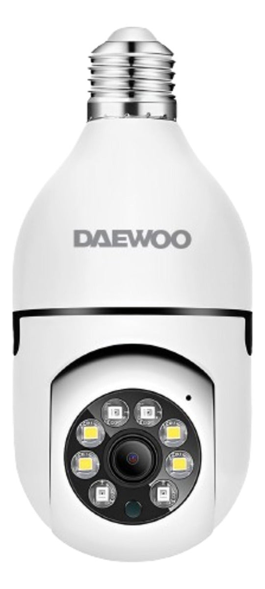 Camara Ip Seguridad Hogar Foco Wifi Ptz Daewoo Di-sc004