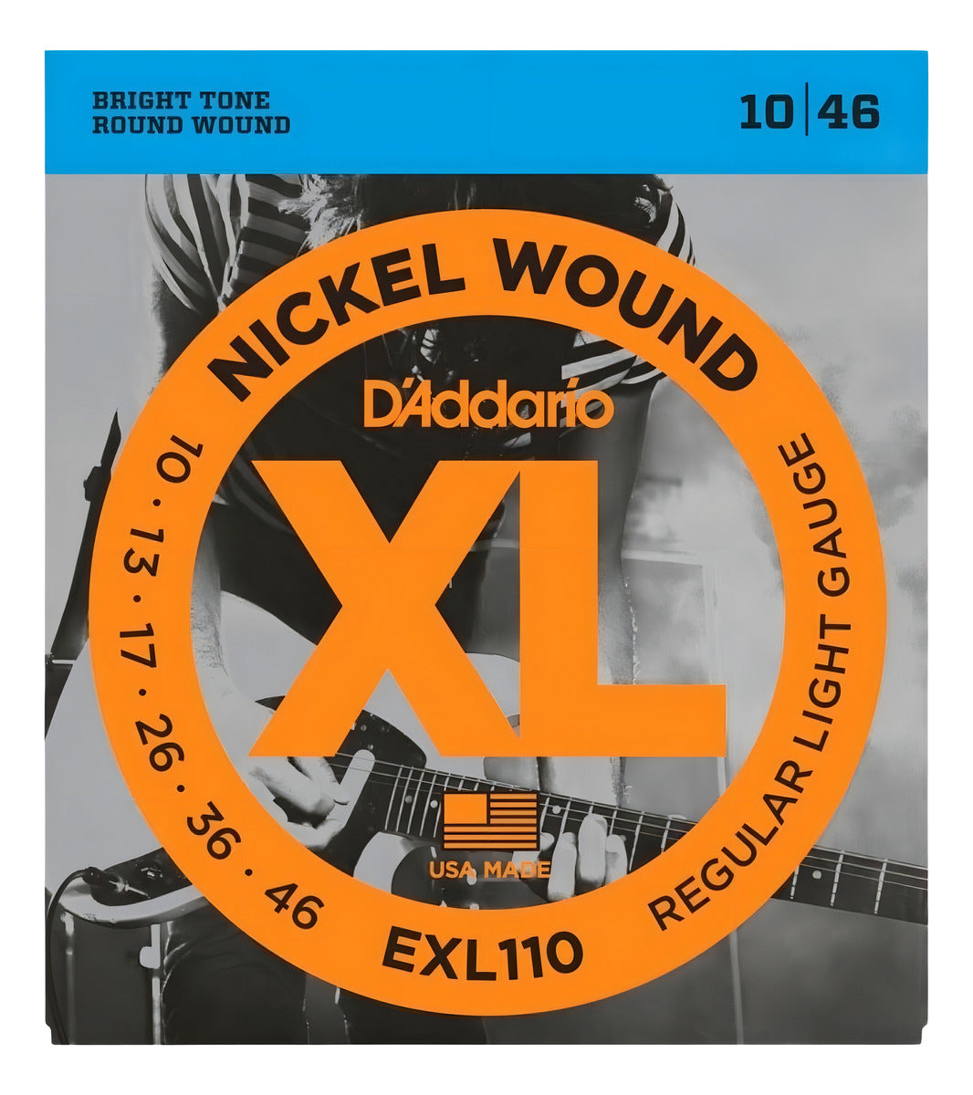 Cuerdas Guitarra Eléctrica Daddario Exl110 10-46
