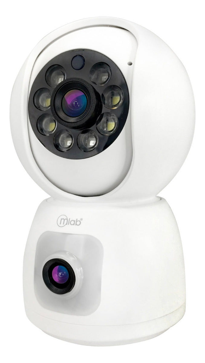 Camara Ip Robotic 2viSíon Dual Doble Lente 1080p Mlab 09418