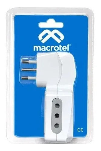 Adaptador De Corriente Triple C/switch 1500w Macrotel