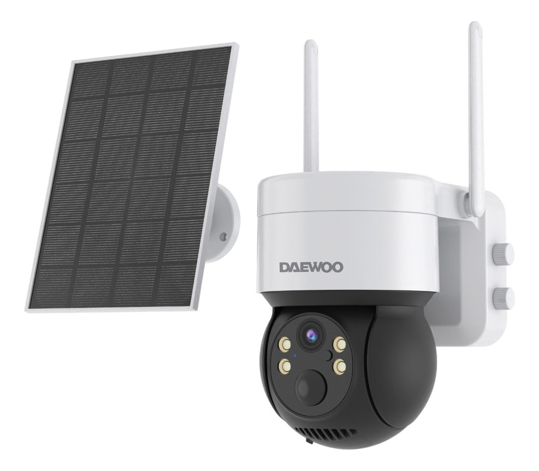Camara Ip Seguridad Exterior C/panel Solar Daewoo Di-sc43s