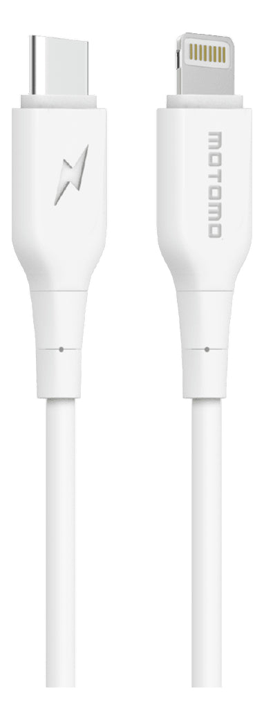 Cable Usb Pd-max 20w/3.0 1m Tipo-c/lightning Motomo Catele33