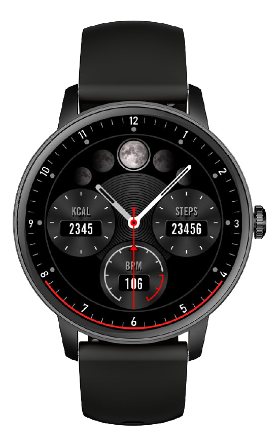 Smartwatch Reloj Inteligente Aiwatch 1.3  Ip67 Aiwa Awsr13bb