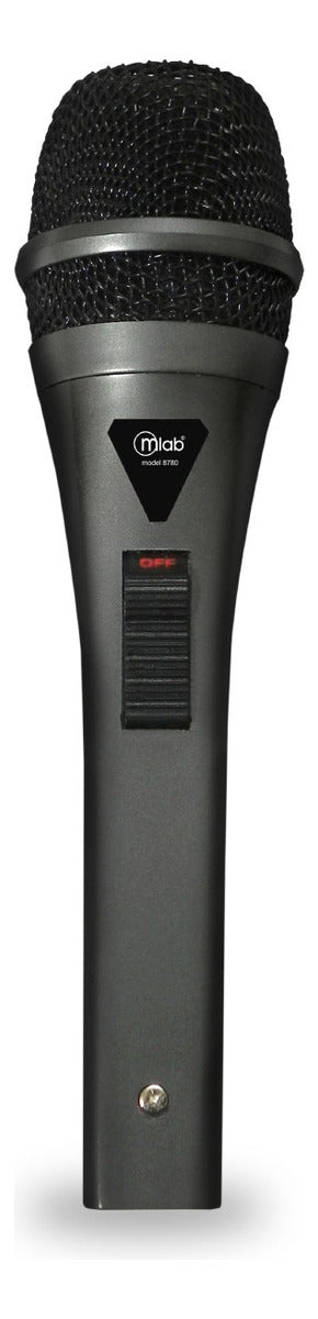 Micrófono Alambrico Sm08 Dynamic Vocal Mlab 08780
